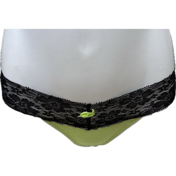 Honeydew Intimates S/M Assorted Fall Color Lace Waist Bow Thong Panties-Set of 5 - Picture 10 of 15